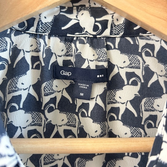 Gap slip dress, M, navy - Picture 2 of 4